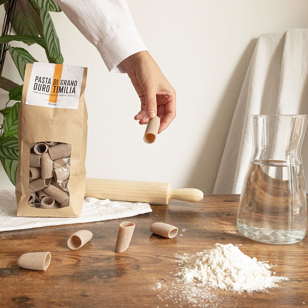 Paccheri Integrali di grano duro Timilia Bio - immagine 2