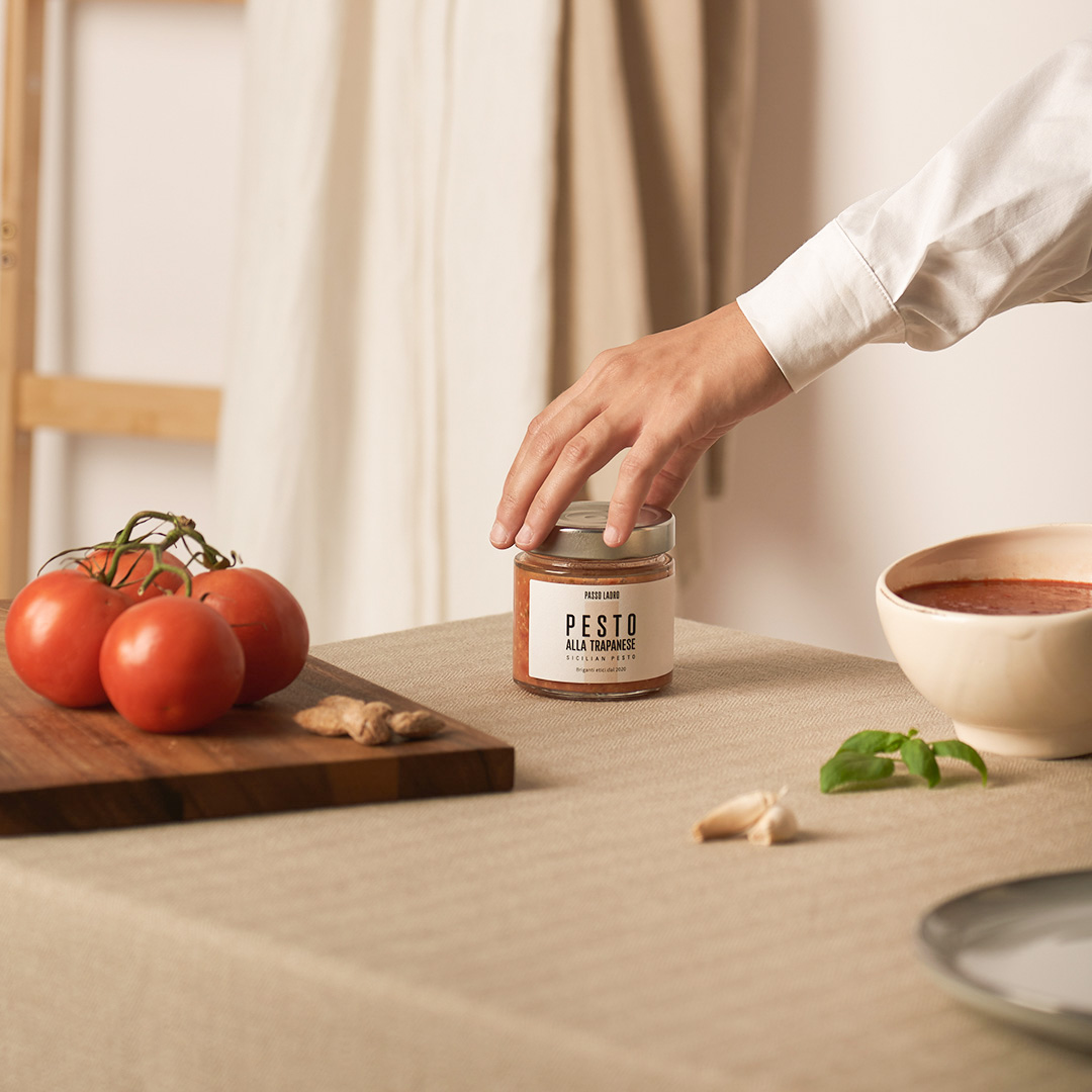 Pesto alla trapanese Bio - immagine 2